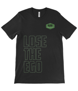 Lose the ego | Canvas Unisex Crew Neck T-Shirt